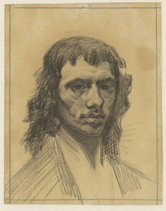 Zelfportret van Carel Fabritius