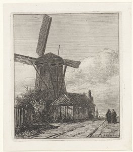 Gezicht op de Trekweg te Den Haag
