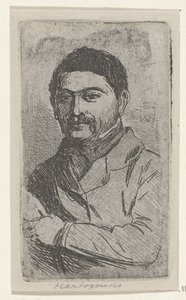 Portret van Joseph Hartogensis door Jan Weissenbruch