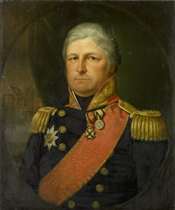 Portret van Schout-bij-nacht Job Seaburne May