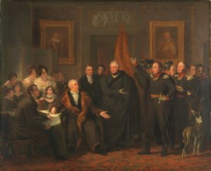 Triumviraat aan de macht in naam van de Prins van Oranje