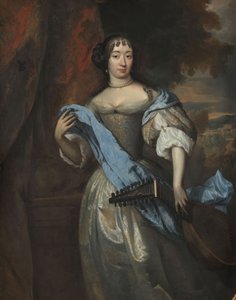 Johanna le Gillon, vrouw van Hieronymus van Beverningk, Jan de Baen, 1670 door Jan de Baen