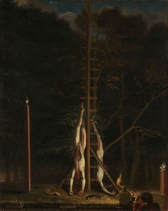 De Lijken van de Gebroeders De Witt door Jan de Baen