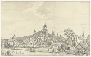 Gezicht op Kleve door Jan de Beijer