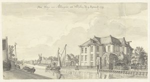 Het Huis van Allongius te Alphen aan de Rijn door Jan de Beijer