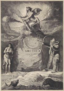 Arctisch landschap door Jan de Visscher (rejected attribution)
