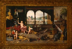 Een Vanitas-allegorie