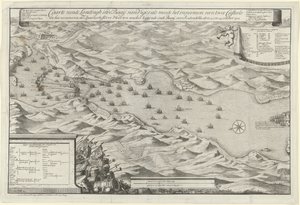 Zeeslag in de baai bij Vigo en de verovering van de Spaanse zilvervloot, 1702