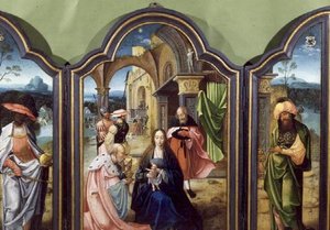 De Aanbidding der Wijzen door Jan van Doornik
