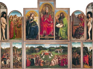 Het Lam Gods door Jan van Eyck