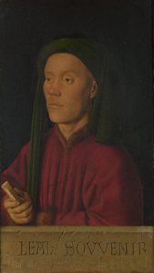 Léal Souvenir Loyale Herinnering, 1432 door Jan van Eyck