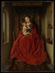 Lucca Madonna door Jan van Eyck