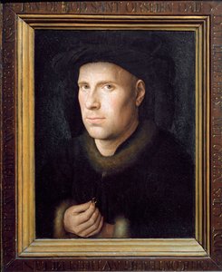 Portret van Jan De Leeuw door Jan van Eyck