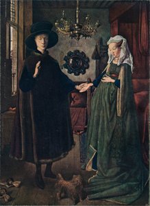 Het Arnolfini Portret, 1434, 1904 door Jan van Eyck