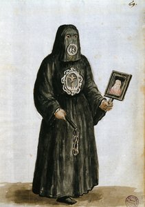 Gewaden van de Bewakers van de lekenbroederschap van St. Fantino in Venetië door Jan van Grevenbroeck