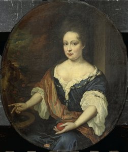 Judith Allijn (overleden 1702), echtgenote van Harmen Lijnslager door Jan van Haensbergen