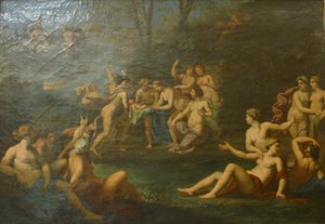 De opvoeding van Bacchus door Jan van Haensbergen