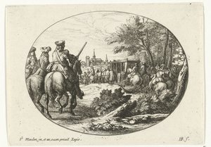 Belegering van een stad door Jan van Huchtenburg