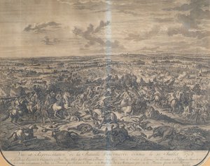 De slag bij Oudenaarde op 11 juli 1708