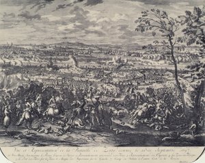 De slag bij Zenta op 11 september 1697