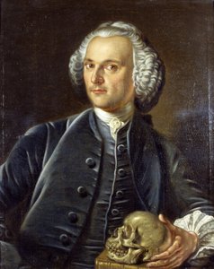 Portret van Dr. William Barrett door Jan van Rymsdyk
