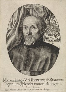 Portret van de theoloog Dionysius Ryckel door Jan van de Sande
