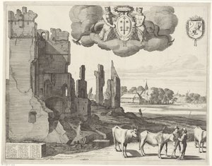 Gezicht op Haarlem (linkerblad)
