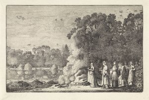 Landschap met Mercurius en Herse