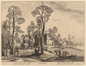 Maart door Jan van de Velde II