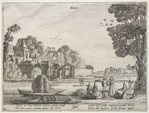 De Twaalf Maanden: Mei door Jan van de Velde II
