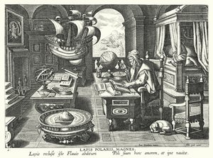 Lapis Polaris Magnes door Jan van der Straet