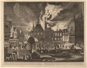 Brand van het Oude Stadhuis van Amsterdam