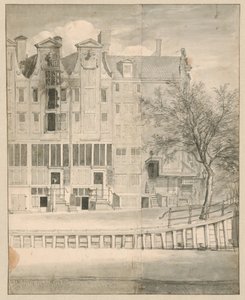 Uitgebrand huis op de Leidsegracht, 1684