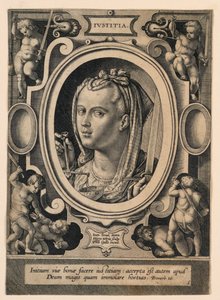Gerechtigheid (Iustitia), plaat 5 uit de 