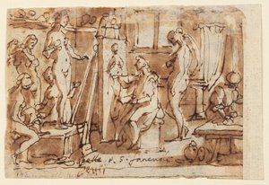 Recto: Zeuxis schildert Helena; Verso: Ecce Homo