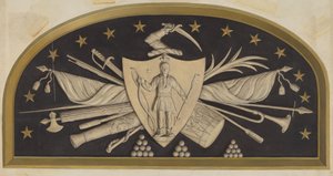 Lunet - Massachusetts State Seal, ca. 1937