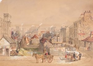 Locatie van het Albert Institute 1864 door Jane Stewart Smith