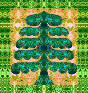 Kerstboom door Jane Tattersfield