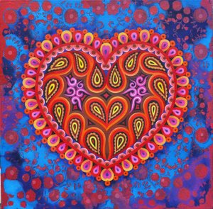 Hart, 2016 door Jane Tattersfield