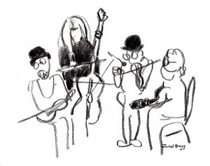 Muzikanten op het Victoriaanse Festival, ca. 2021 door Janel Bragg