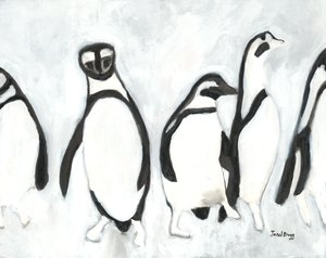 Pinguïns in Woodland Park Zoo
