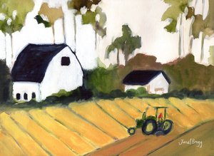 Uitzicht vanuit Amtrak-trein naar Olympia, ca. 2017 door Janel Bragg