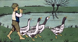 De processie door Janet Fisher