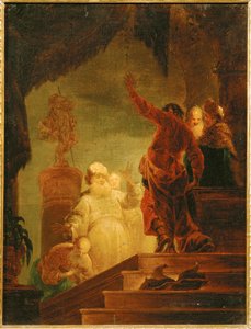 Sint Paulus in Athene door Januarius Zick