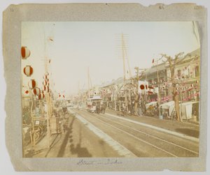 Een straat in Tokio, Japan door Japanese Photographer