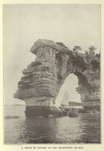 Een natuurwonder op de Matsushima-eilanden