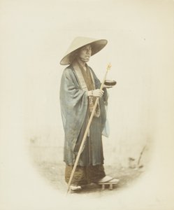 Japanse man in traditionele kleding door Japanese Photographer