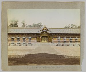 Tempelpoort, Shiba Park, Tokio, Japan