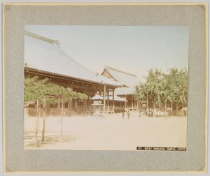 West Honganji Tempel, Kyoto, Japan door Japanese Photographer