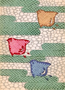 Geabstraheerde vogels